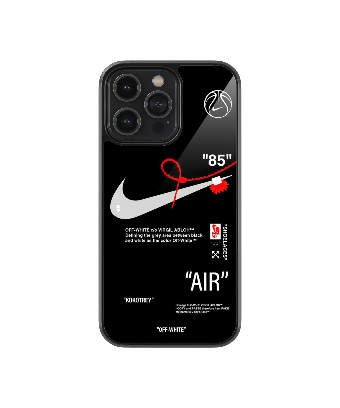 Jordan Case Black | Glass Case