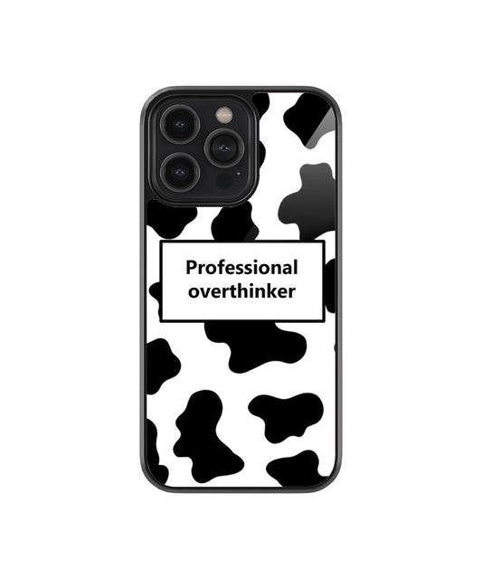 Professional Overthinker Case | Glass Case