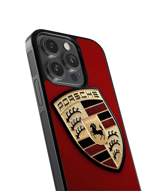Porsche Logo Case | Glass Case