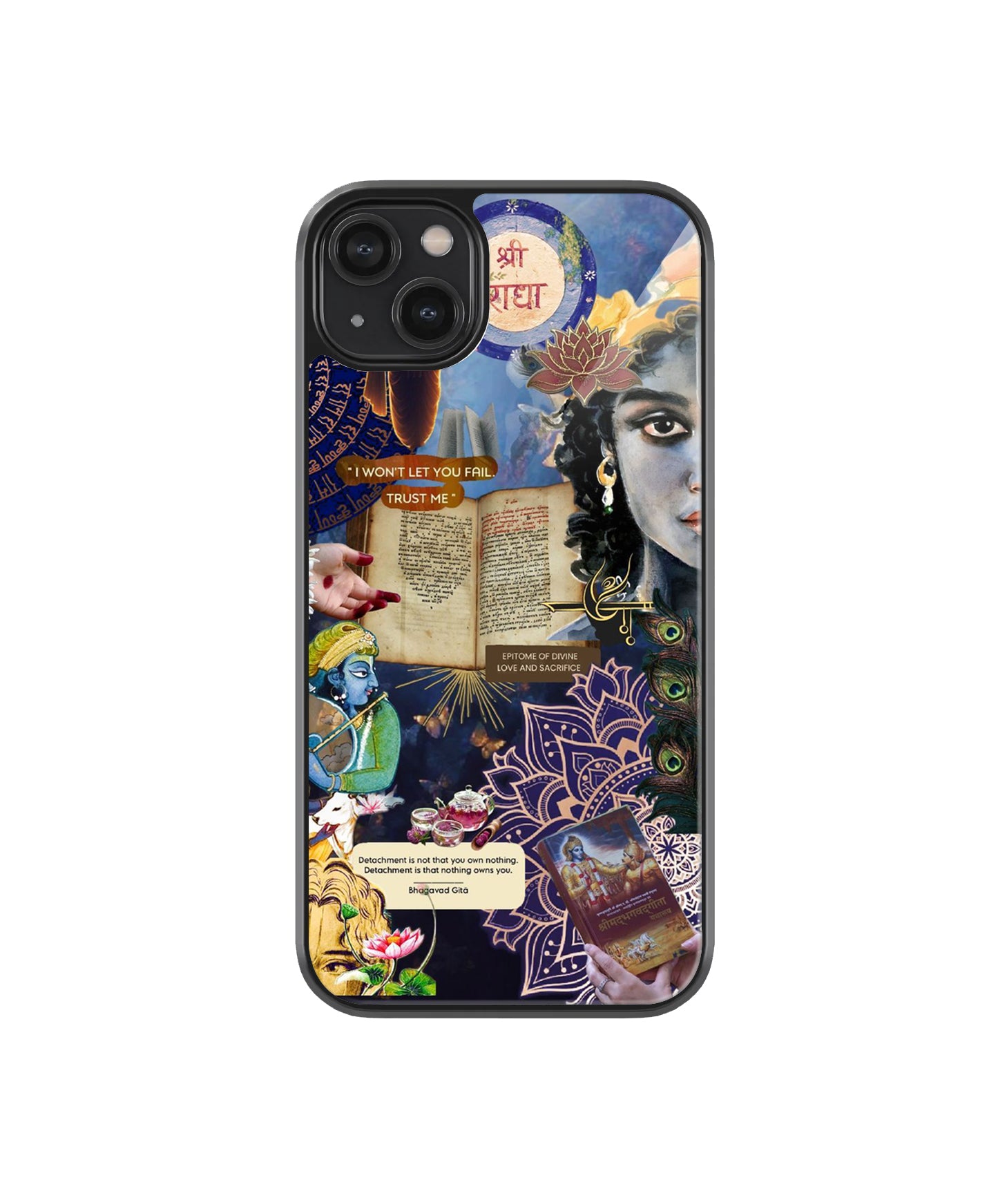 Shree Krishna Case | Glass Case