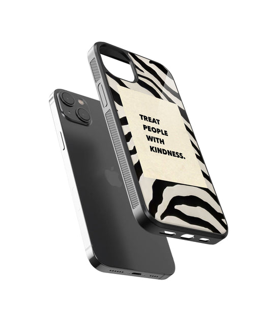 Treat People With Kindness Case | Glass Case