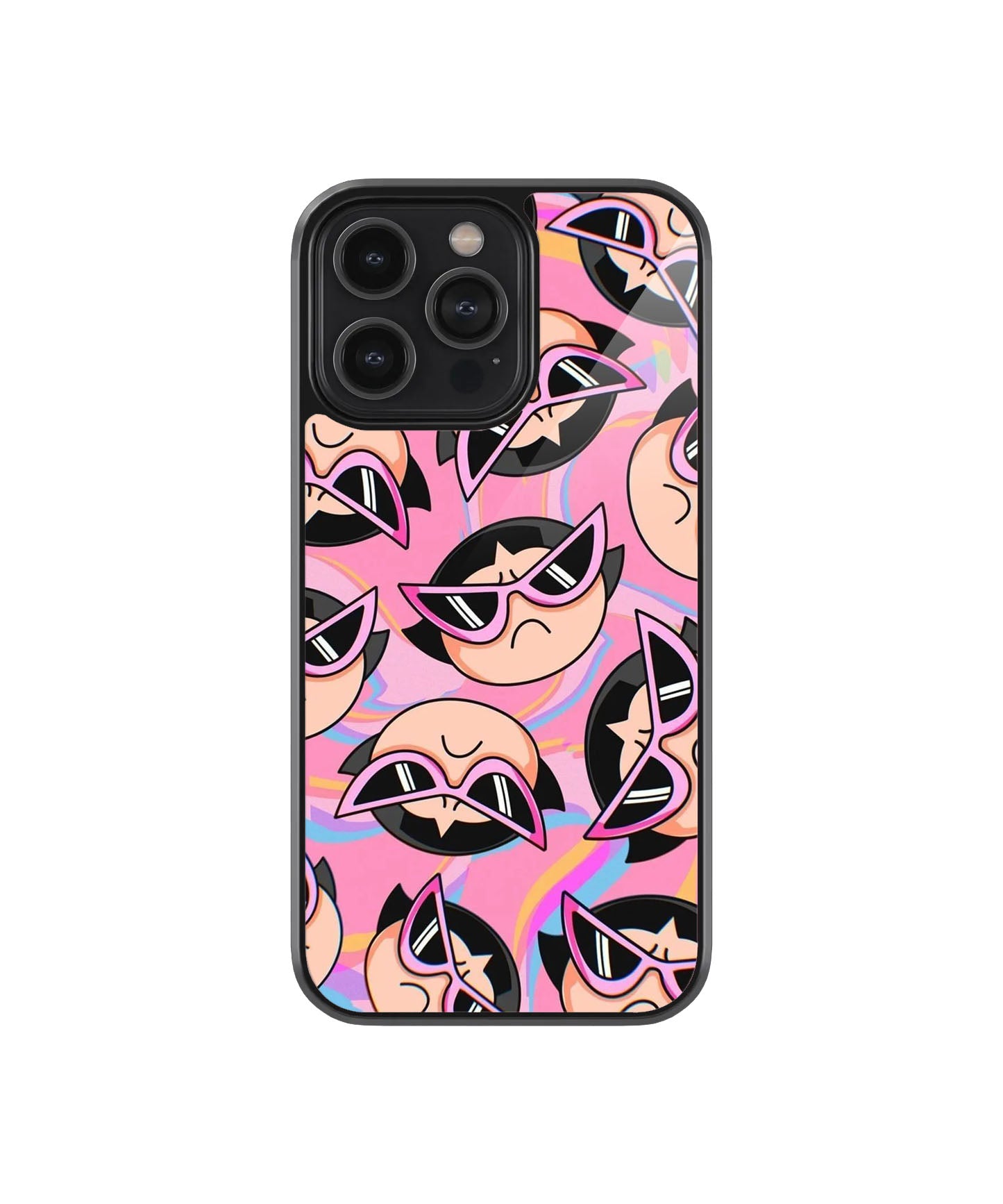 Powerpuff Girl Pink Case | Glass Case