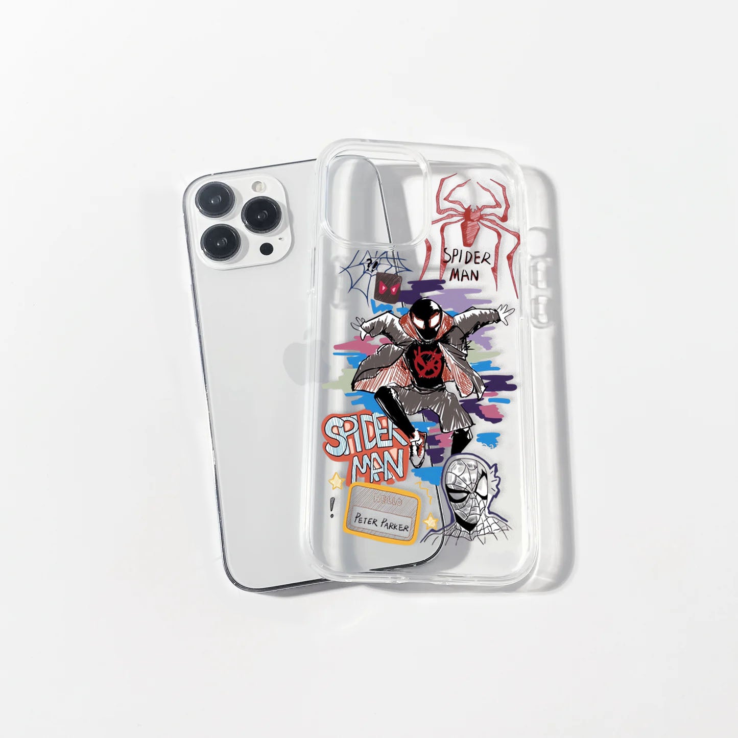 Spidey Verse sticker Case | Silicone Case