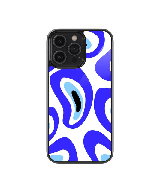 Evil Eye Case Black | Glass Case