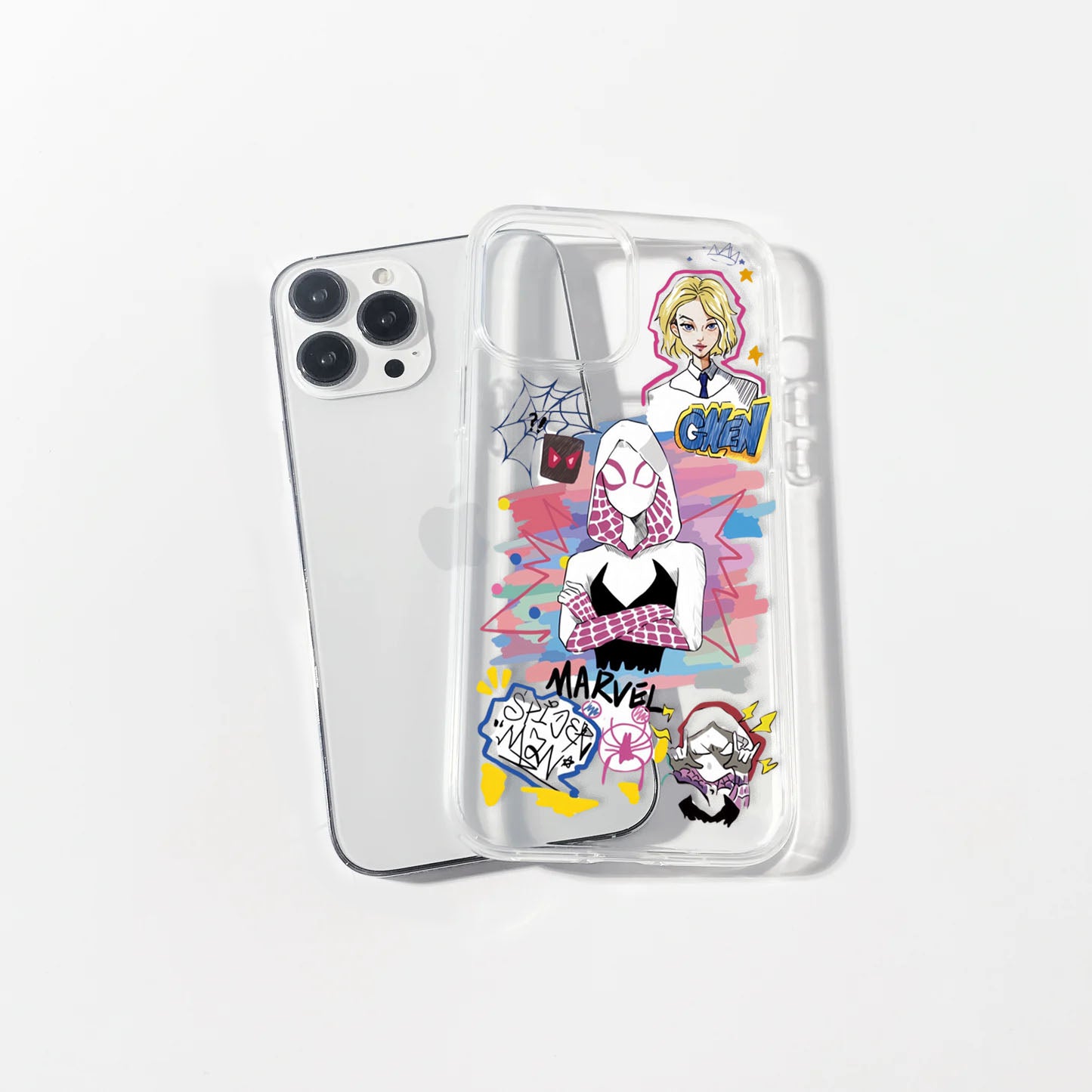Spidey Girl Clear Case | Silicone Case