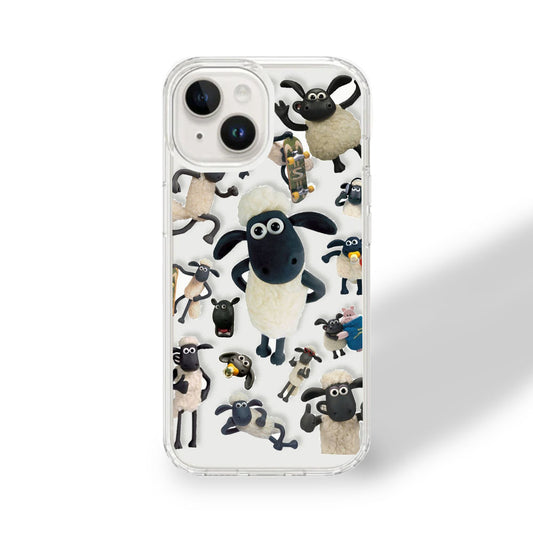 Shawn the Sheep Sticker Case | Silicone Case
